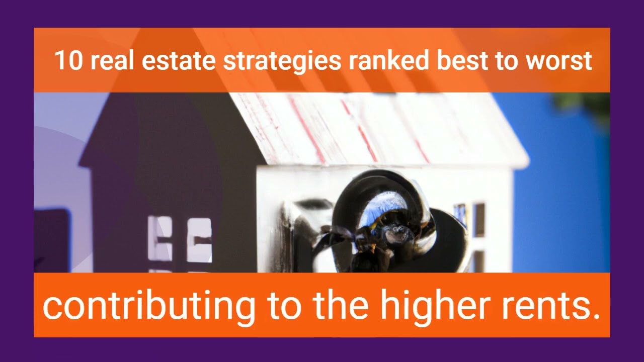 10 BEST real estate strategies - ranked by effectiveness!