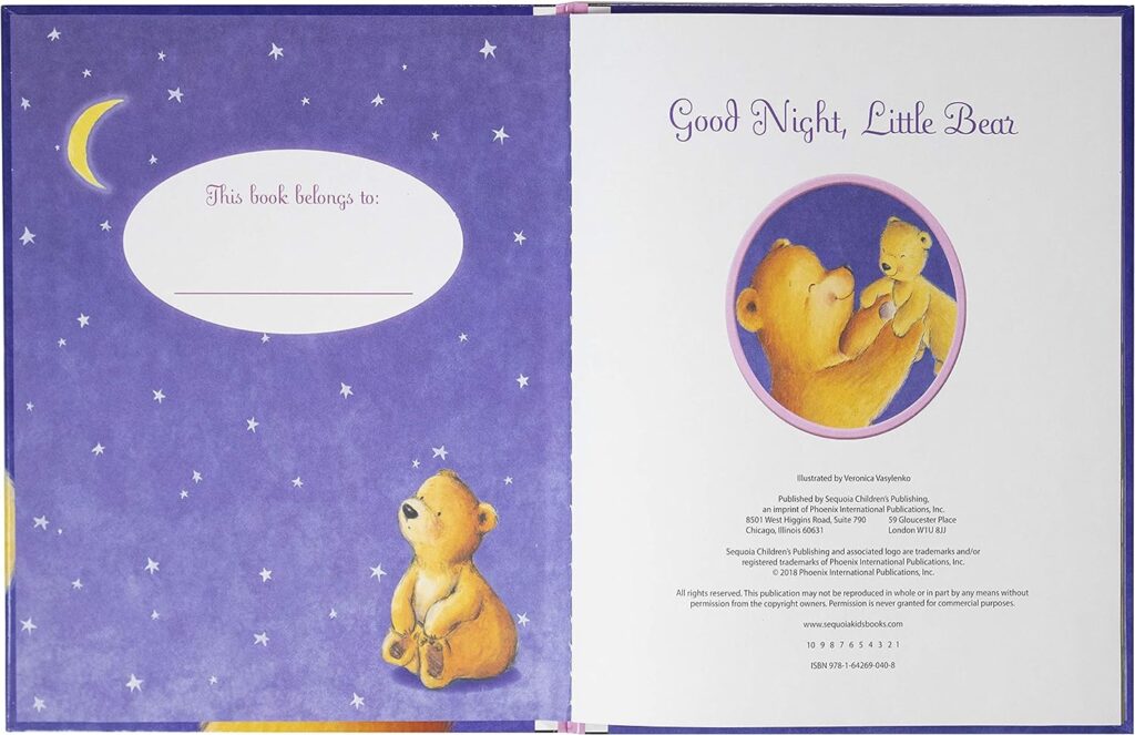 Good Night, Little Bear - A Sleepy-Time Tale