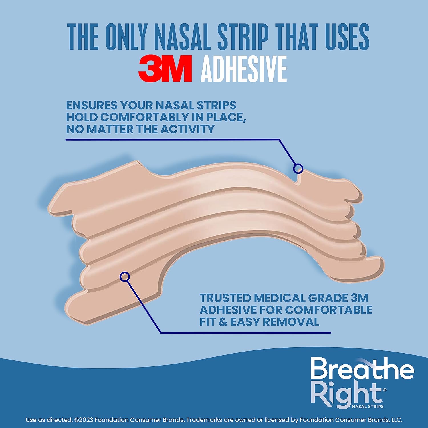 Breathe Right Nasal Strips Extra Strength Tan Nasal Strips Help Stop Snoring Drug-Free Snoring Solution  Instant Nasal Congestion Relief Caused by Colds  Allergies 26ct (packaging may vary)