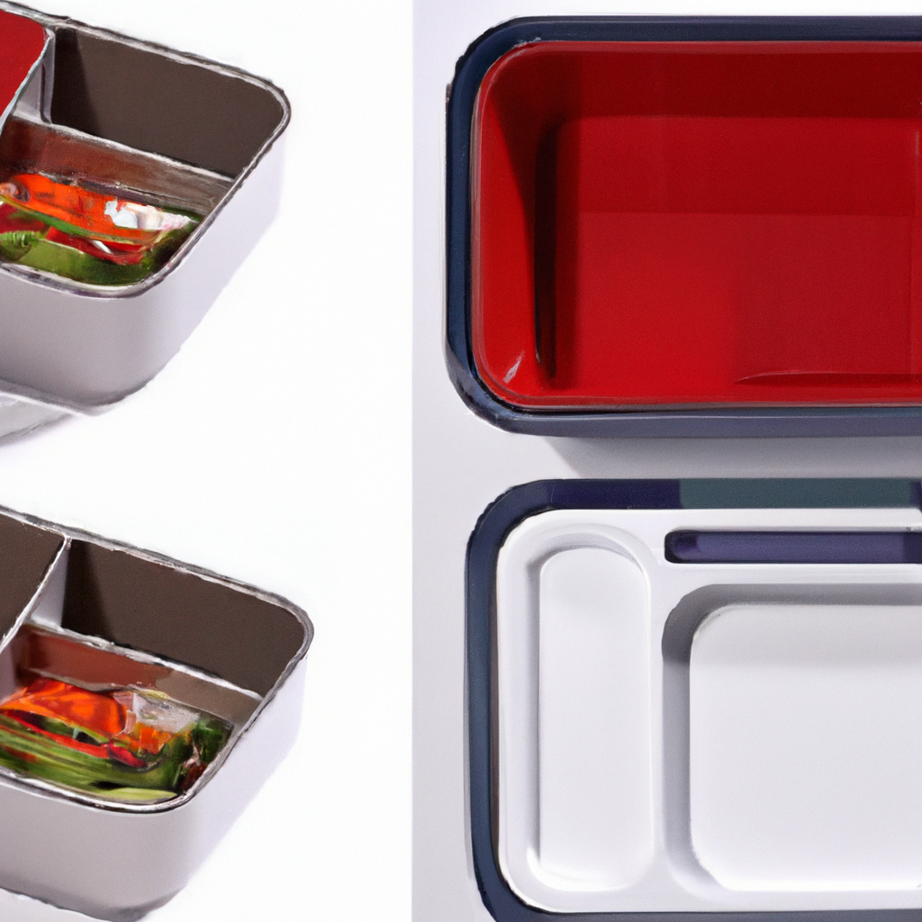 Caperci Classic Bento Box Adult Lunch Box for Older Kids - Leakpoof 47 oz 3-Compartment Lunch Containers for Adults and Teens, Built-in Utensil Set, Ideal for On-the-Go Balanced Eating, Navy Blue